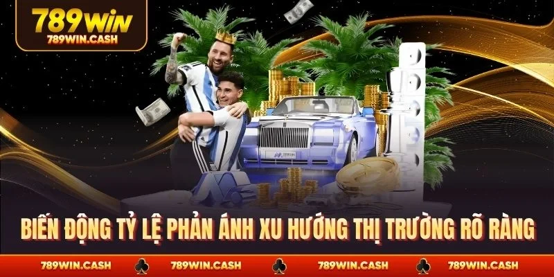 Biến động tỷ lệ phản ánh xu hướng thị trường rõ ràng